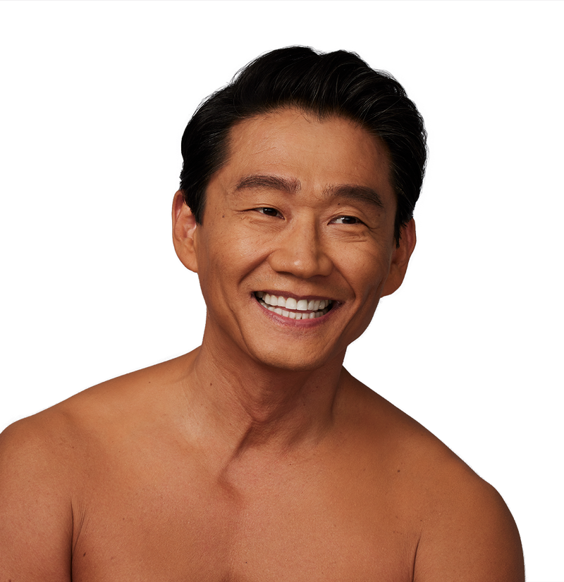 Philippe Lee - Asian American man laughing